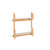 Rev-A-Shelf 15 in Vanity Door mount Storage Rack - Natural - 4VR-18-1