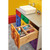 Rev-A-Shelf 4VDOHT-343FLSC-1 15 in Vanity Half-Tiered Drawer w/Soft-Close & Full Access - Natural