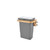 Rev-A-Shelf 4SOWC-8-1 Vanity Door mount 8 Qrt. Waste Container - Natural