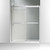 Vanity Art 76 in. x 60 in. Frameless Sliding Shower Door in Brushed Nickel with Handle - VASSD6076BN