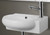 Alfi AB107 18" x 14" Small White Wall Mounted Ceramic Bathroom Sink Basin