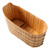 ALFI 59" Free Standing Cedar Wood Bathtub with Bench - AB1103