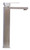 ALFI Brushed Nickel Tall Square Single Lever Bathroom Faucet - AB1129-BN