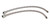 ALFI Tall Polished Chrome Tall Square Body Curved Spout Single Lever Bathroom Faucet - AB1158-PC