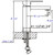 Alfi AB1229-PC Polished Chrome Square Single Lever Bathroom Faucet