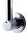 ALFI Polished Chrome 12" Round Raised Wall Mounted Shower Arm - AB12GRW-PC
