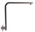 ALFI Brushed Nickel 12" Square Raised Wall Mounted Shower Arm - AB12GSW-BN