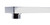 Alfi AB12GSW-PC Polished Chrome 12" Square Raised Wall Mounted Shower Arm