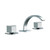 Alfi AB1326-PC Polished Chrome Modern Widespread Bathroom Faucet