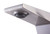 ALFI Brushed Nickel Modern Single Hole Bathroom Faucet - AB1470-BN