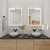 ALFI Black Matte Tall Wave Single Lever Bathroom Faucet - AB1570-BM