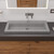 ALFI Brushed Nickel Wall Mounted Modern Bathroom Faucet - AB1772-BN