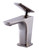 ALFI Brushed Nickel Single Hole Modern Bathroom Faucet - AB1779-BN