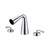 Alfi AB1790-PC Polished Chrome Widespread Cone Waterfall Bathroom Faucet