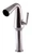 ALFI Brushed Nickel Single Hole Single Handle Tall Cone Waterfall Bathroom Faucet - AB1792-BN
