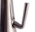ALFI Brushed Nickel Single Hole Single Handle Tall Cone Waterfall Bathroom Faucet - AB1792-BN