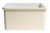 Alfi AB2017 20" x 17" White Single Bowl Fireclay Undermount Kitchen Sink