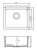 ALFI 20" x 17" White Single Bowl Fireclay Undermount Kitchen Sink - AB2017