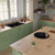 Alfi AB2020DI-BLA Black 20" Drop-In Round Granite Composite Kitchen Bar / Prep Sink