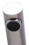 ALFI Solid Brushed Stainless Steel Pull Out Single Hole Kitchen Faucet - AB2025-BSS
