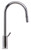 ALFI Solid Polished Stainless Steel Single Hole Pull Down Kitchen Faucet - AB2028-PSS