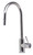 ALFI Solid Polished Stainless Steel Single Hole Pull Down Kitchen Faucet - AB2028-PSS