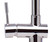 ALFI Solid Polished Stainless Steel Retractable Spout Single Hole Kitchen Faucet - AB2038-PSS