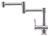 Alfi AB2038-PSS Solid Polished Stainless Steel Retractable Spout Single Hole Kitchen Faucet