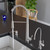 ALFI Solid Stainless Steel Commercial Pullout Spray Spring Spout Kitchen Faucet - AB2039