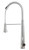 ALFI Solid Stainless Steel Commercial Spring Kitchen Faucet with Pull Down Shower Spray - AB2039S