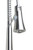 Alfi AB2039S Solid Stainless Steel Commercial Spring Kitchen Faucet with Pull Down Shower Spray