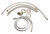 Alfi AB2322-BN Brushed Nickel Deck Mounted Tub Filler Faucet and Square Hand Held Shower Head