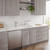 ALFI 24" x 18" White Undermount or Drop In Fireclay Kitchen Sink - AB2418UD-W