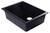 ALFI Black 24" x 17" Undermount Single Bowl Granite Composite Kitchen Sink - AB2420UM-BLA