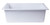 ALFI White 24" x 17" Undermount Single Bowl Granite Composite Kitchen Sink - AB2420UM-W