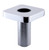 ALFI Polished Chrome Deck Mounted Single Handle Tub Filler Faucet & Hand Shower - AB2464-PC