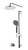 ALFI Polished Chrome Round Style 2 Way Thermostatic Shower Faucet Set - AB2545-PC