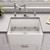 ALFI Brushed Nickel Air Gap Cover and Tube for Dishwasher - AB2609-BN