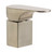 ALFI Brushed Nickel Deck Mounted Tub Filler and Round Hand Held Shower Head - AB2703-BN