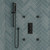 ALFI Black Matte 3-Way Thermostatic Valve Shower Mixer Faucet with Square Knobs - AB2801-BM