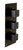 ALFI Black Matte 3-Way Thermostatic Valve Shower Mixer Faucet with Square Knobs - AB2801-BM