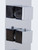 Alfi AB2801-PC Polished Chrome Concealed 3-Way Thermostatic Valve Shower Mixer Faucet - Square Knobs