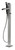 Alfi AB2843-PC Polished Chrome Single Hole Floor Mounted Waterfall Tub Filler Faucet
