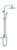 ALFI Polished Chrome Square Style Thermostatic Exposed Shower Faucet Set - AB2862-PC