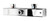 ALFI Polished Chrome Square Style Thermostatic Exposed Shower Faucet Set - AB2862-PC