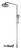 ALFI Polished Chrome Round Style Thermostatic Exposed Shower Faucet Set - AB2867-PC