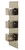 ALFI Brushed Nickel Concealed 4-Way Thermostatic Valve Shower Mixer Faucet - Square Knobs - AB2901-BN