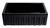 ALFI 30" x 18" Black Gloss Reversible Smooth / Fluted Single Bowl Fireclay Farmhouse Sink - AB3018HS-BG