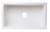 Alfi AB3018SB-B 30" x 18" Biscuit Smooth Apron Thick Wall Fireclay Single Bowl Farmhouse Sink