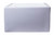 ALFI 30" x 18" White Smooth Apron Solid Thick Wall Fireclay Single Bowl Farmhouse Sink - AB3018SB-W